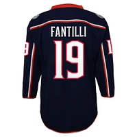 Youth Outerstuff Adam Fantilli Blue Columbus Jackets Alternate Replica Player Jersey