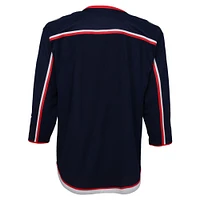 Maillot Domicile Columbus Blue Jackets bleu marine pour jeune