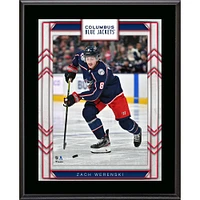 Zach Werenski Columbus Blue Jackets 10.5" x 13" Sublimated Player Plaque