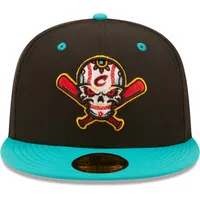 Casquette ajustée 59FIFTY Veleros De Columbus Copa La Diversion New Era noire/turquoise pour homme