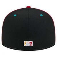Men's New Era White Columbus Clippers Copa de la Diversión 59FIFTY Fitted Hat