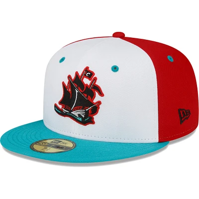 Casquette ajustée New Era Columbus Clippers Copa De La Diversion 59FIFTY pour homme, blanche