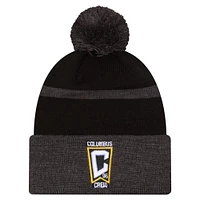  New Era  Gray Columbus Crew 2025 Kickoff Cuffed Knit Hat with Pom