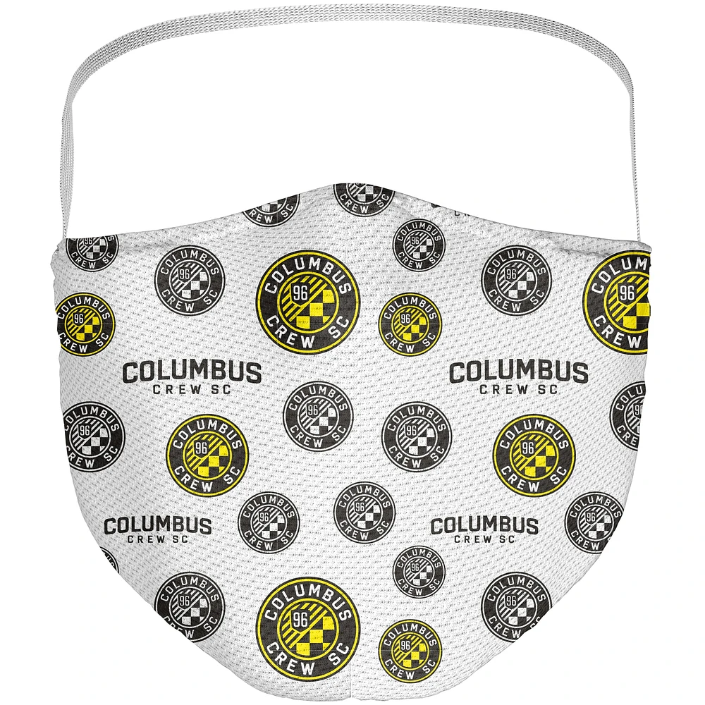 Adult Fanatics Columbus Crew All Over Logo Face Covering 3-Pack