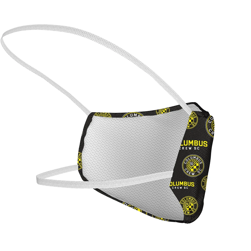 Adult Fanatics Columbus Crew All Over Logo Face Covering 3-Pack