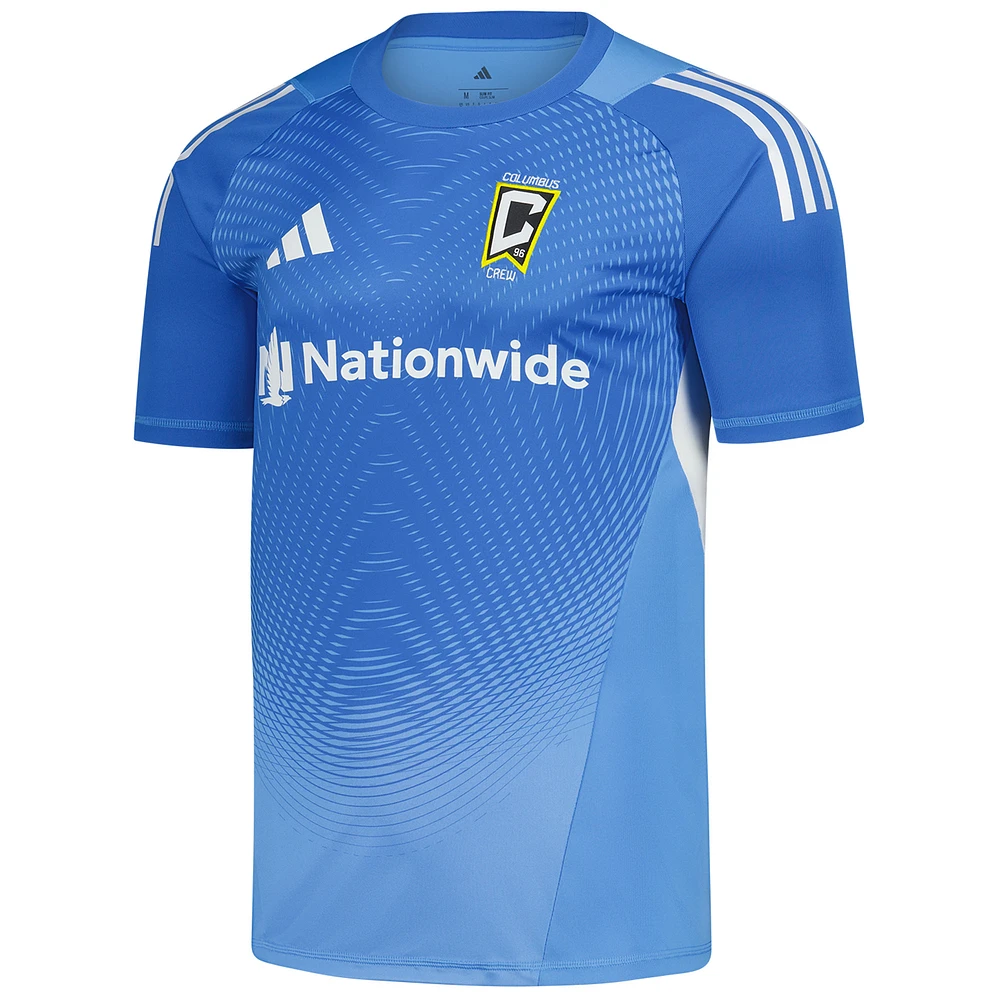 Maillot de gardien but adidas Columbus Crew 2025 bleu pour homme