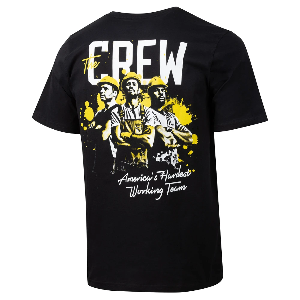 Men's Sport Design Sweden  Black Columbus Crew Game Day Relaxed T-Shirt