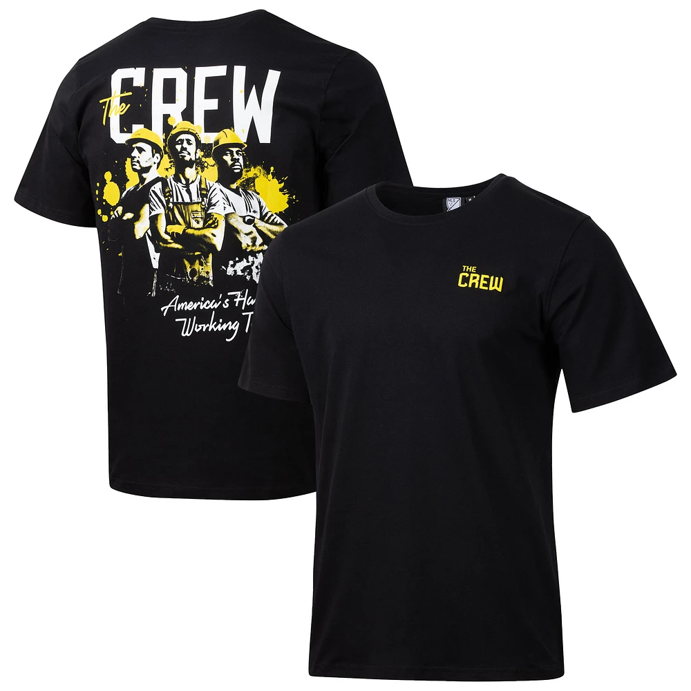 Men's Sport Design Sweden Black Columbus Crew Game Day Relaxed T-Shirt