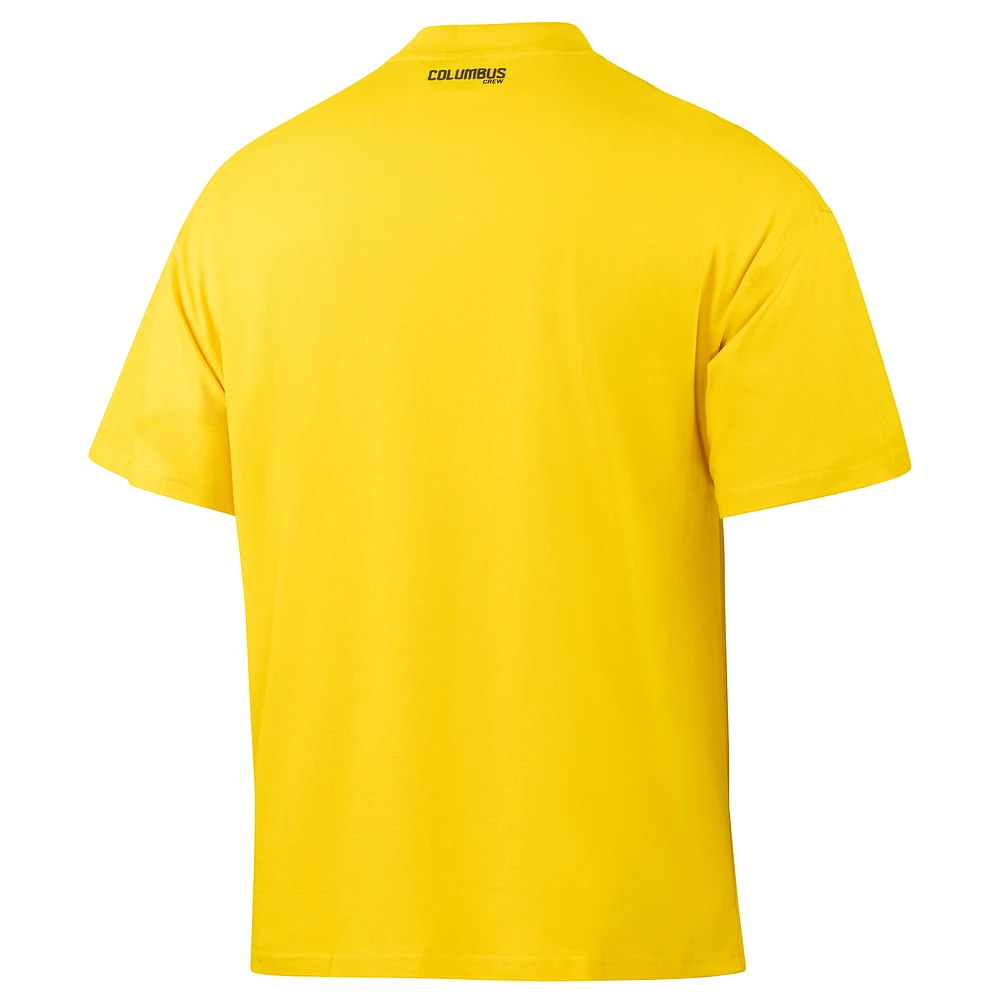 T-shirt Sport Design Sweden Gold Columbus Crew pour homme, ville natale