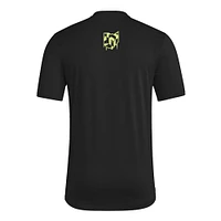 Men's adidas  Black Columbus Crew 2025 Jersey Hook AEROREADY T-Shirt