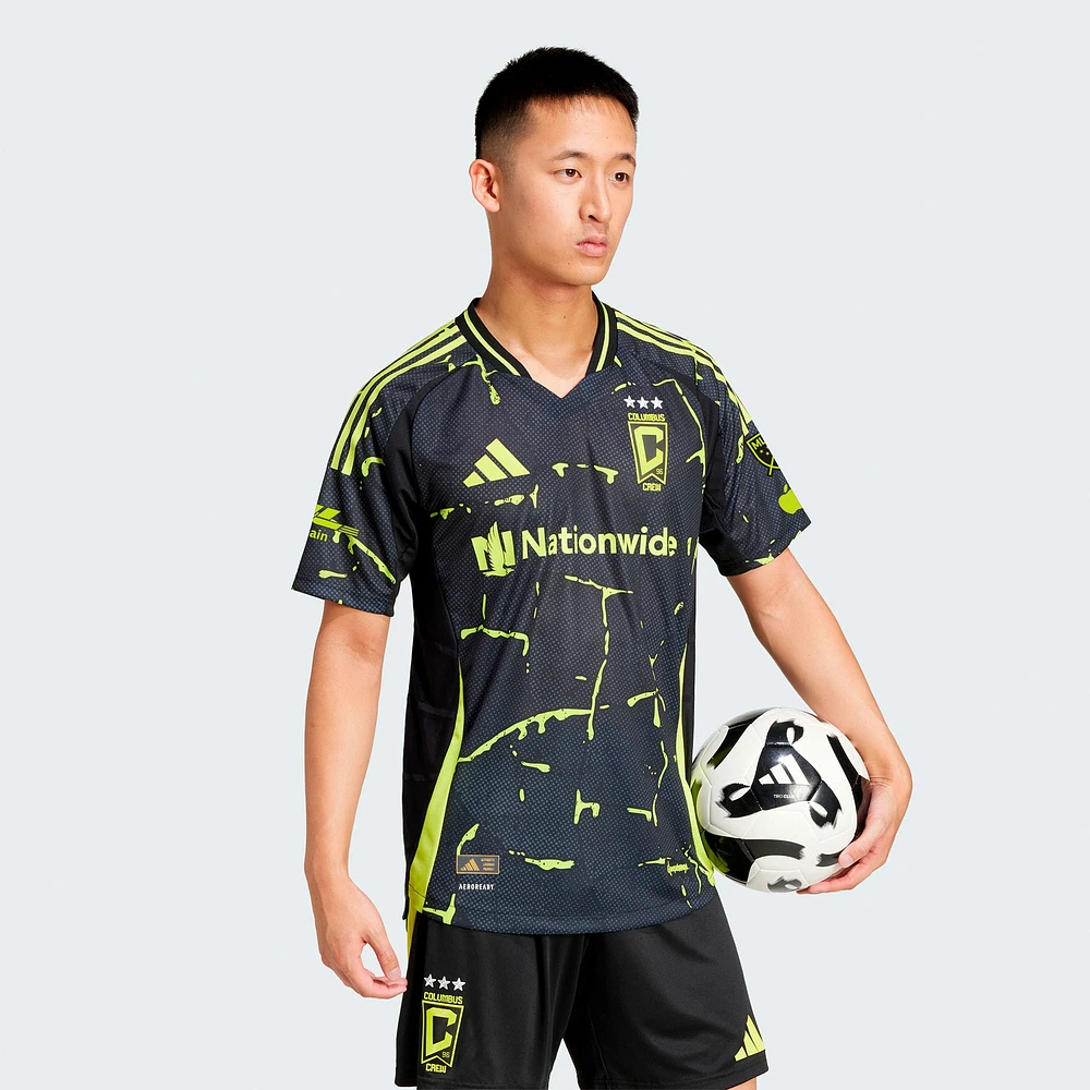 Maillot authentique adidas Columbus Crew 2025 The Goosebumps Kit pour homme noir