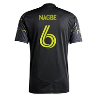 Men's adidas Darlington Nagbe Black Columbus Crew 2025 The Goosebumps Kit Replica Player Jersey