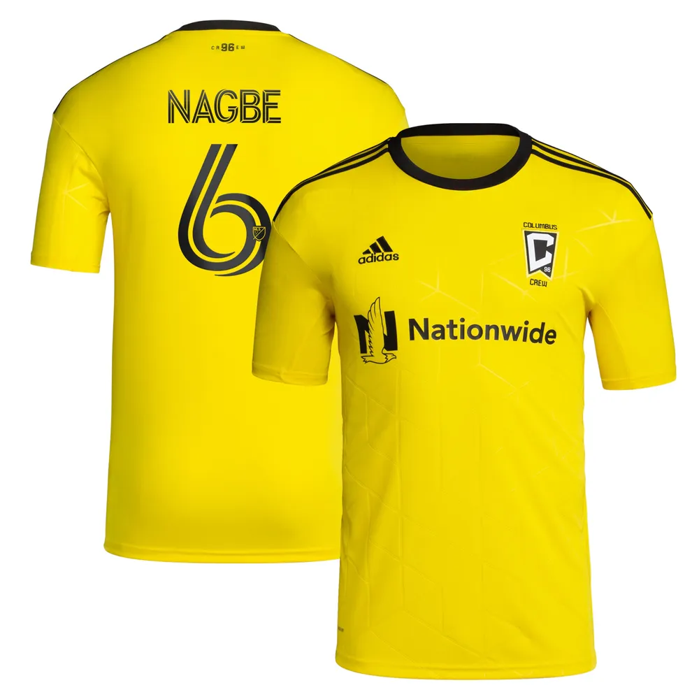 Lids Darlington Nagbe Columbus Crew adidas 2022 Gold Standard Kit Replica  Player Jersey - Yellow