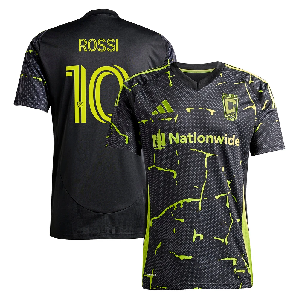 Maillot réplique du joueur adidas Diego Rossi Columbus Crew 2025 The Goosebumps Kit pour homme