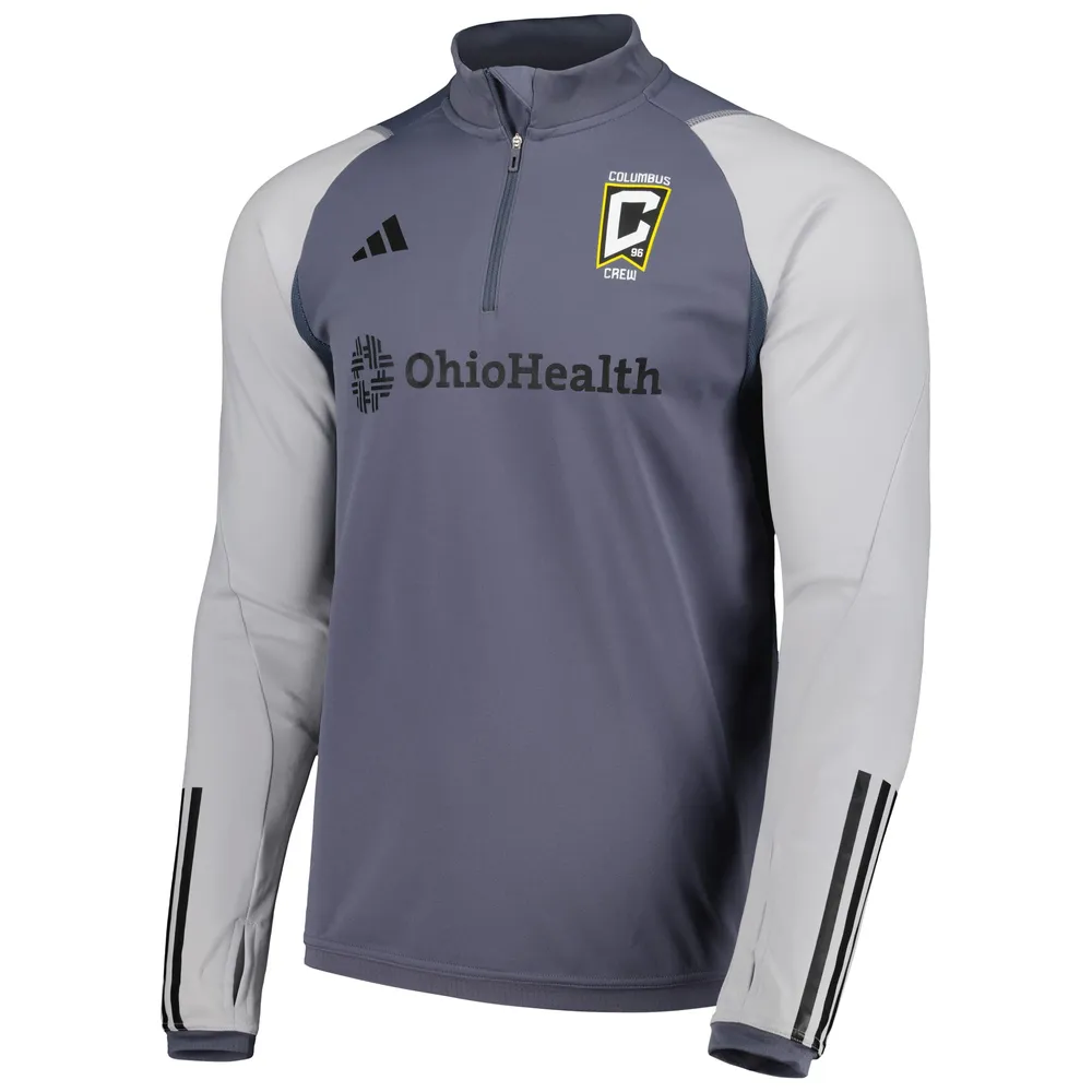 Columbus Crew adidas 2023 On-Field Sleeveless Training Jersey - Gray