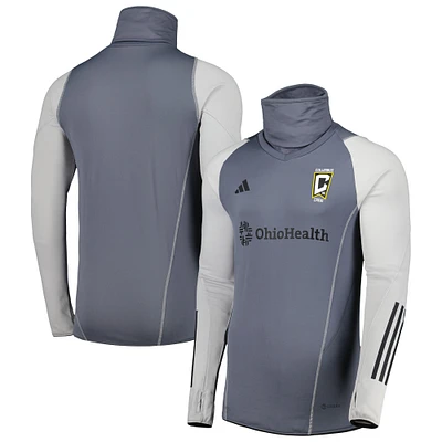 Haut COLD.RDY adidas Columbus Crew Warm Raglan gris pour homme