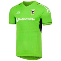 Maillot de gardien but adidas Columbus Crew 2023 Replica vert pour homme