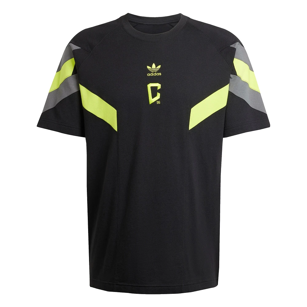 Men's adidas Originals  Black Columbus Crew Culturewear Collection Fashion Jersey