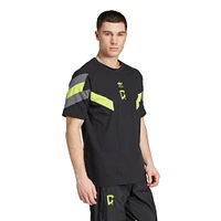 Men's adidas Originals  Black Columbus Crew Culturewear Collection Fashion Jersey
