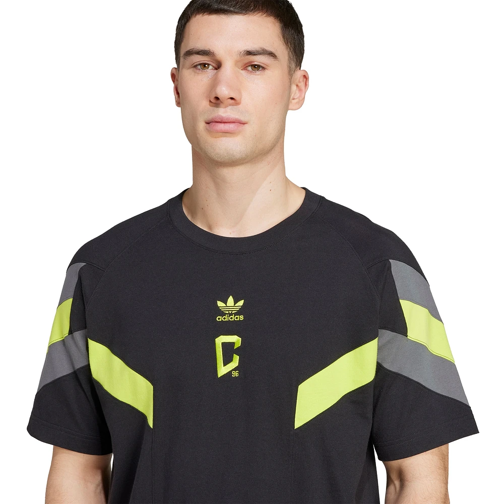 Men's adidas Originals  Black Columbus Crew Culturewear Collection Fashion Jersey