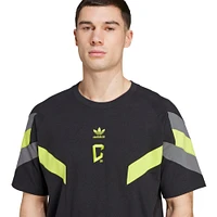 Men's adidas Originals  Black Columbus Crew Culturewear Collection Fashion Jersey