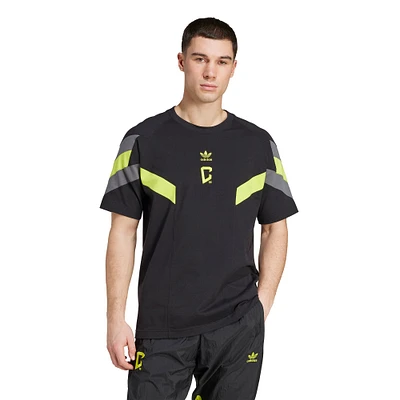 Men's adidas Originals  Black Columbus Crew Culturewear Collection Fashion Jersey