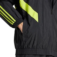 Men's adidas Originals  Black Columbus Crew Culturewear Collection Full-Zip Track Jacket