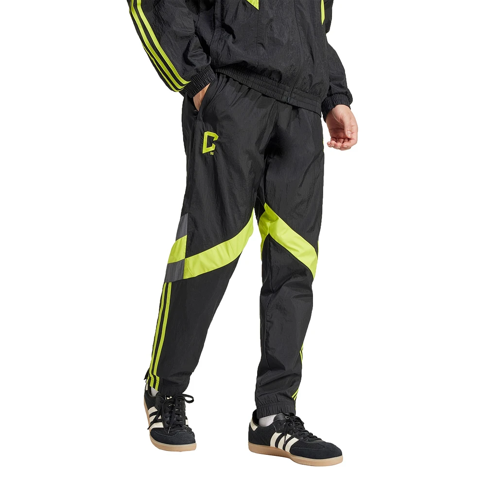 Men's adidas Originals  Black Columbus Crew Culturewear Collection Track Pants