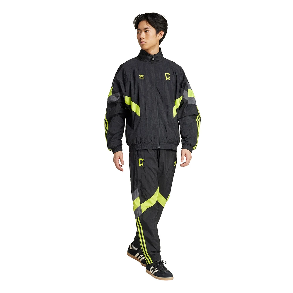 Men's adidas Originals  Black Columbus Crew Culturewear Collection Track Pants