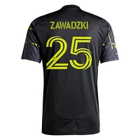 Men's adidas Sean Zawadzki Black Columbus Crew 2025 The Goosebumps Kit Replica Player Jersey