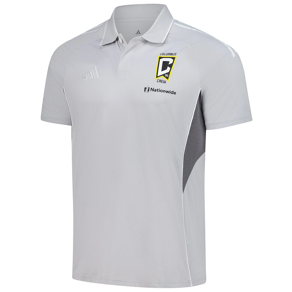 Men's adidas Silver Columbus Crew 2025 Training Polo
