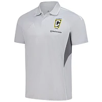 Men's adidas Silver Columbus Crew 2025 Training Polo
