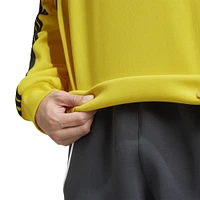 Men's adidas Yellow Columbus Crew 2025 Travel Pullover Hoodie