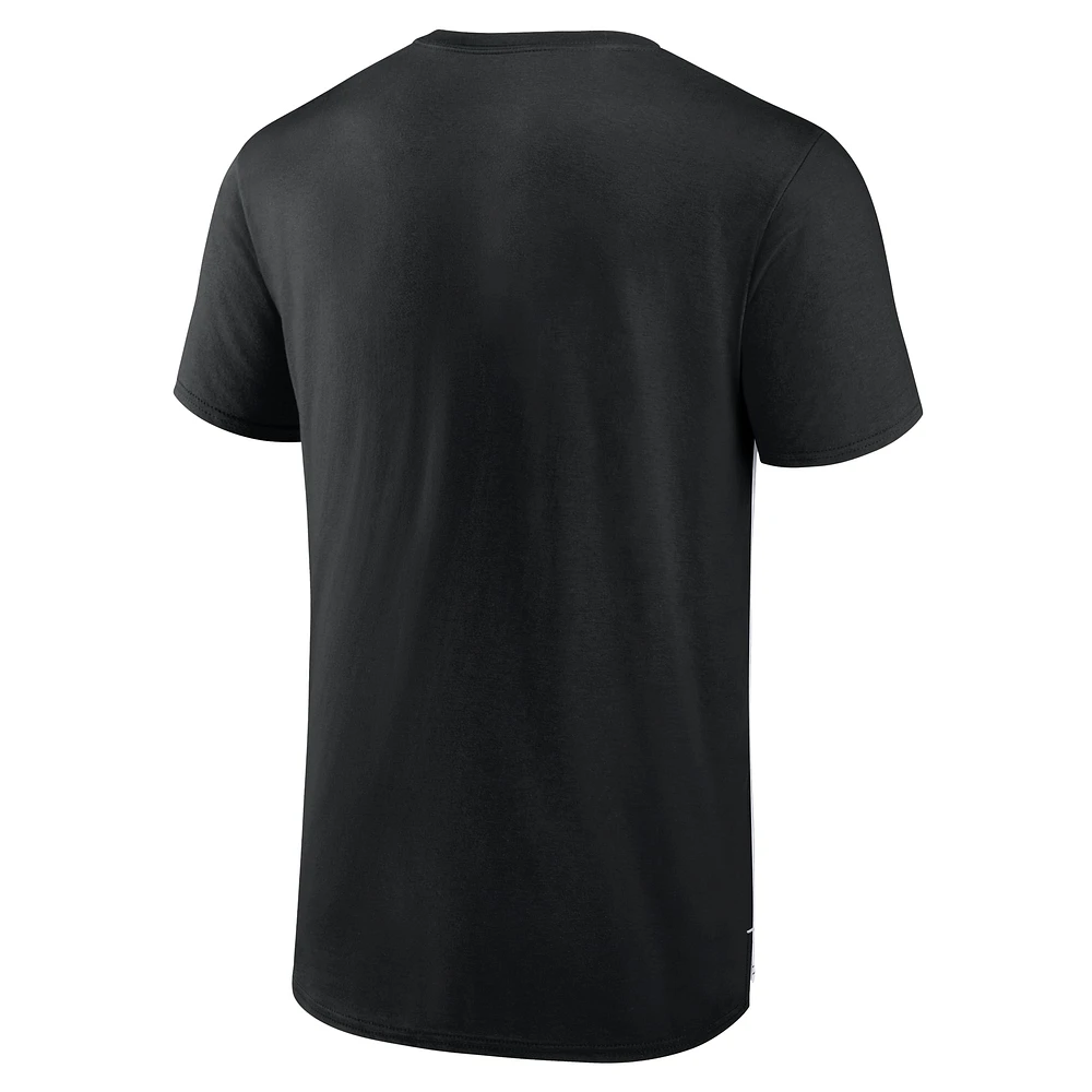 Men's Fanatics Black Columbus Crew Golden Goal T-Shirt