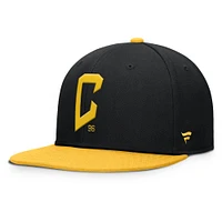 Men's Fanatics Black Columbus Crew Sitter Snapback Hat