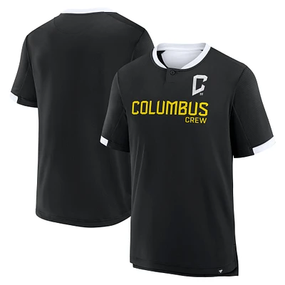 T-shirt noir Columbus Crew pour homme Fanatics Stoppage Time Striker