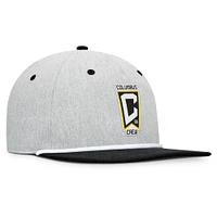 Men's Fanatics Heather Gray Columbus Crew Chip Golfer Snapback Hat