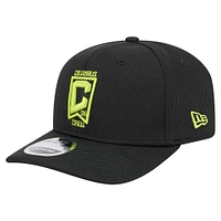Casquette extensible à boutons-pression Columbus Crew 2025 Jersey Hook 9SEVENTY de New Era pour homme