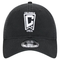 Men's New Era  Black Columbus Crew 2025 Kickoff 9TWENTY Adjustable Hat