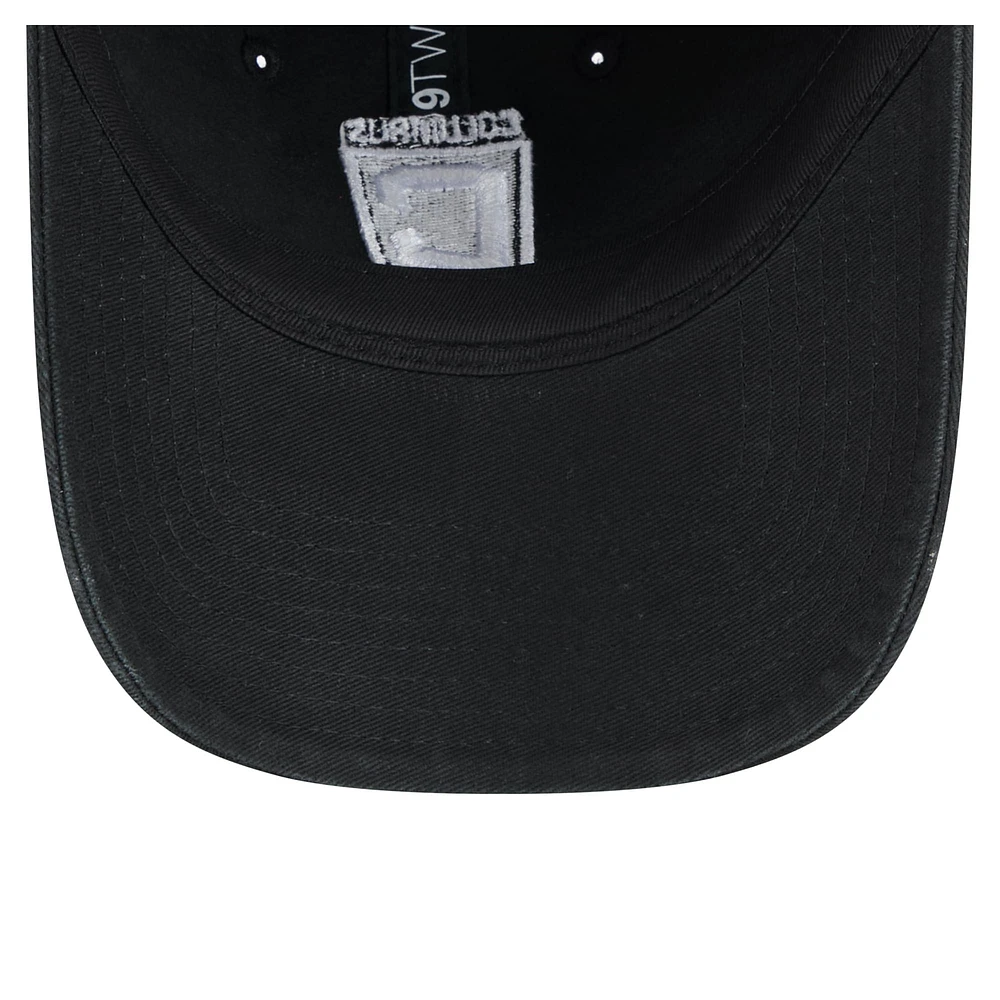 Men's New Era  Black Columbus Crew 2025 Kickoff 9TWENTY Adjustable Hat