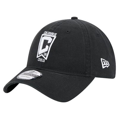 Men's New Era  Black Columbus Crew 2025 Kickoff 9TWENTY Adjustable Hat