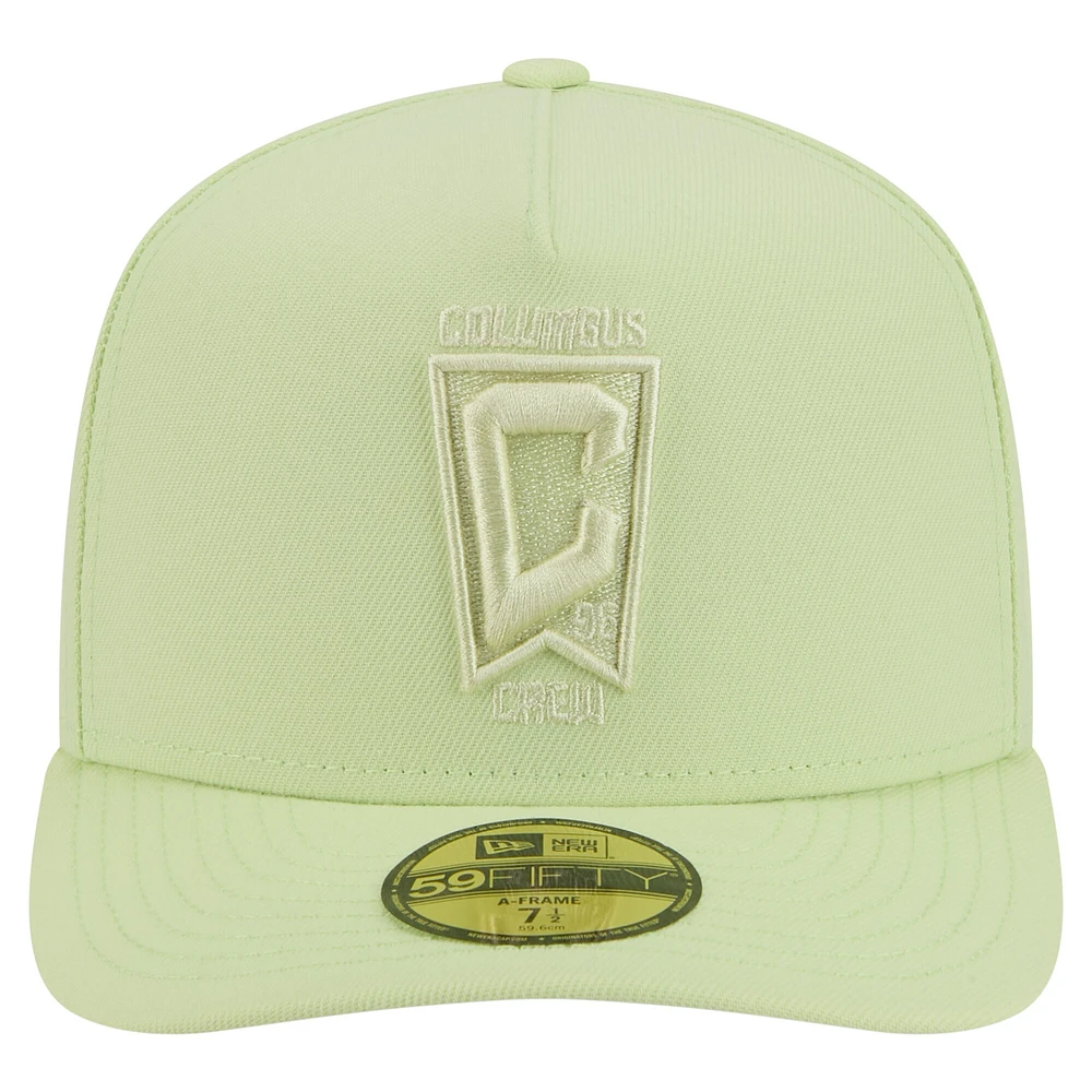 Casquette ajustée A-Frame 59FIFTY Columbus Crew Color Pack pour homme de New Era