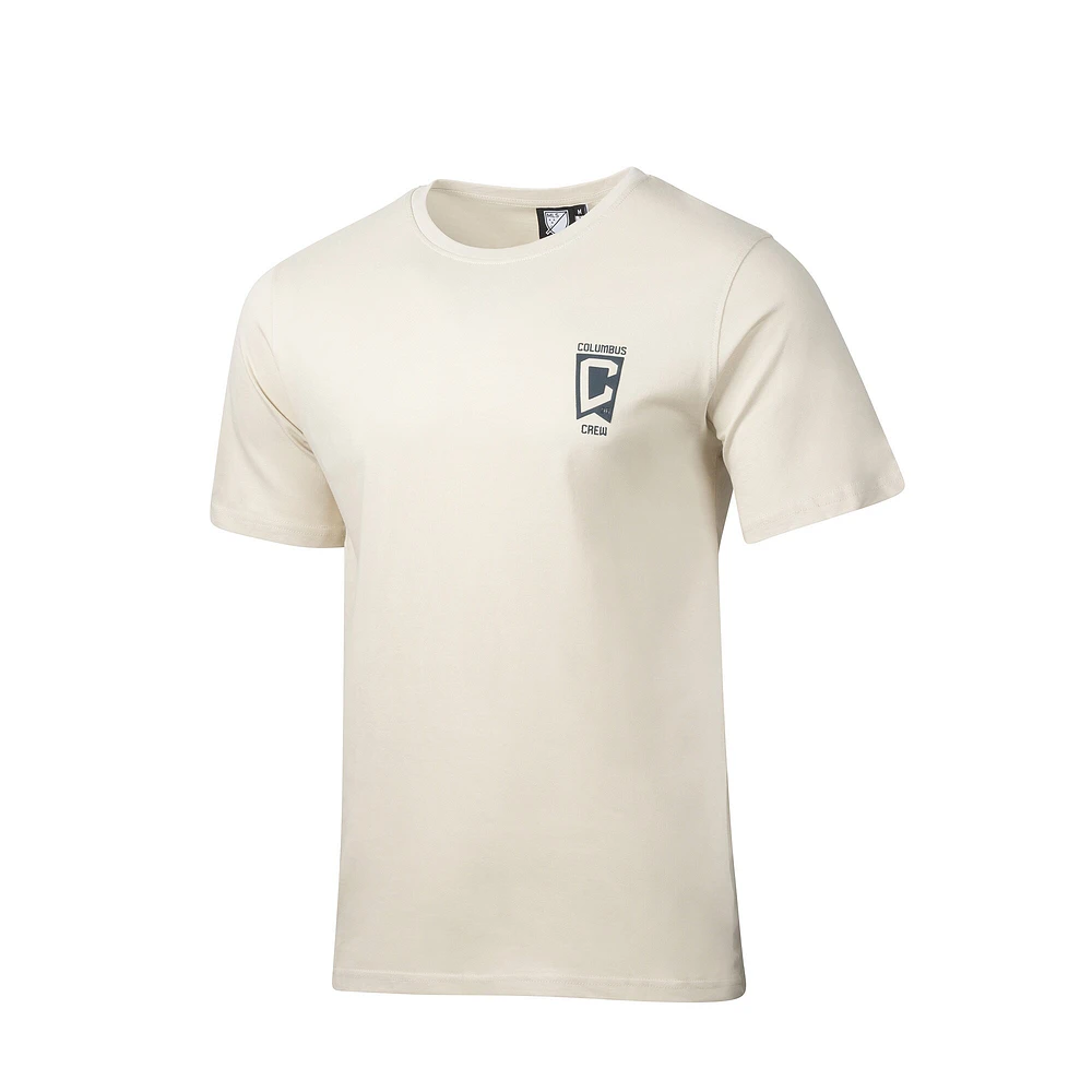 Men's  Sport Design Sweden Tan Columbus Crew Everyday Relaxed T-Shirt