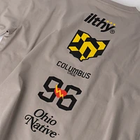 Unisex Gray ILTHY x Columbus Crew Heavyweight T-Shirt