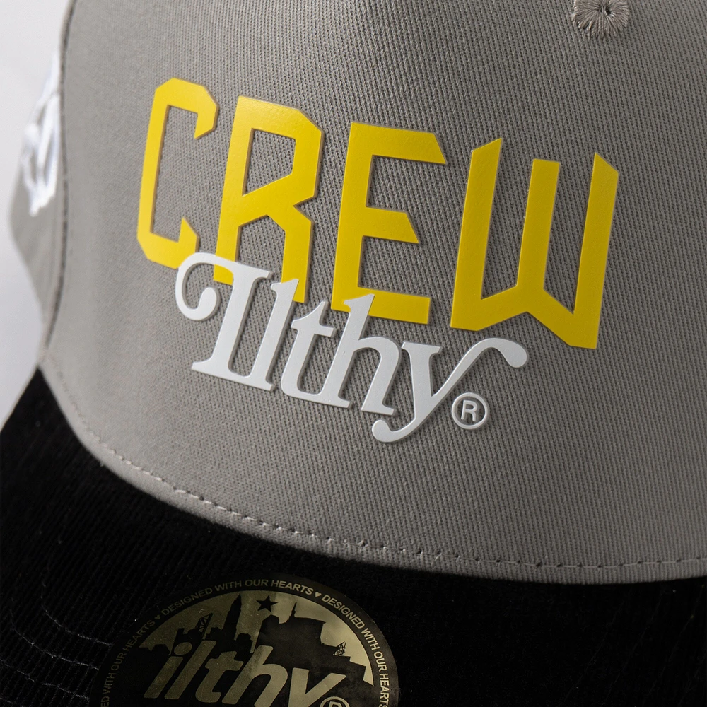 Unisex Gray ILTHY x Columbus Crew Premium Snapback Hat