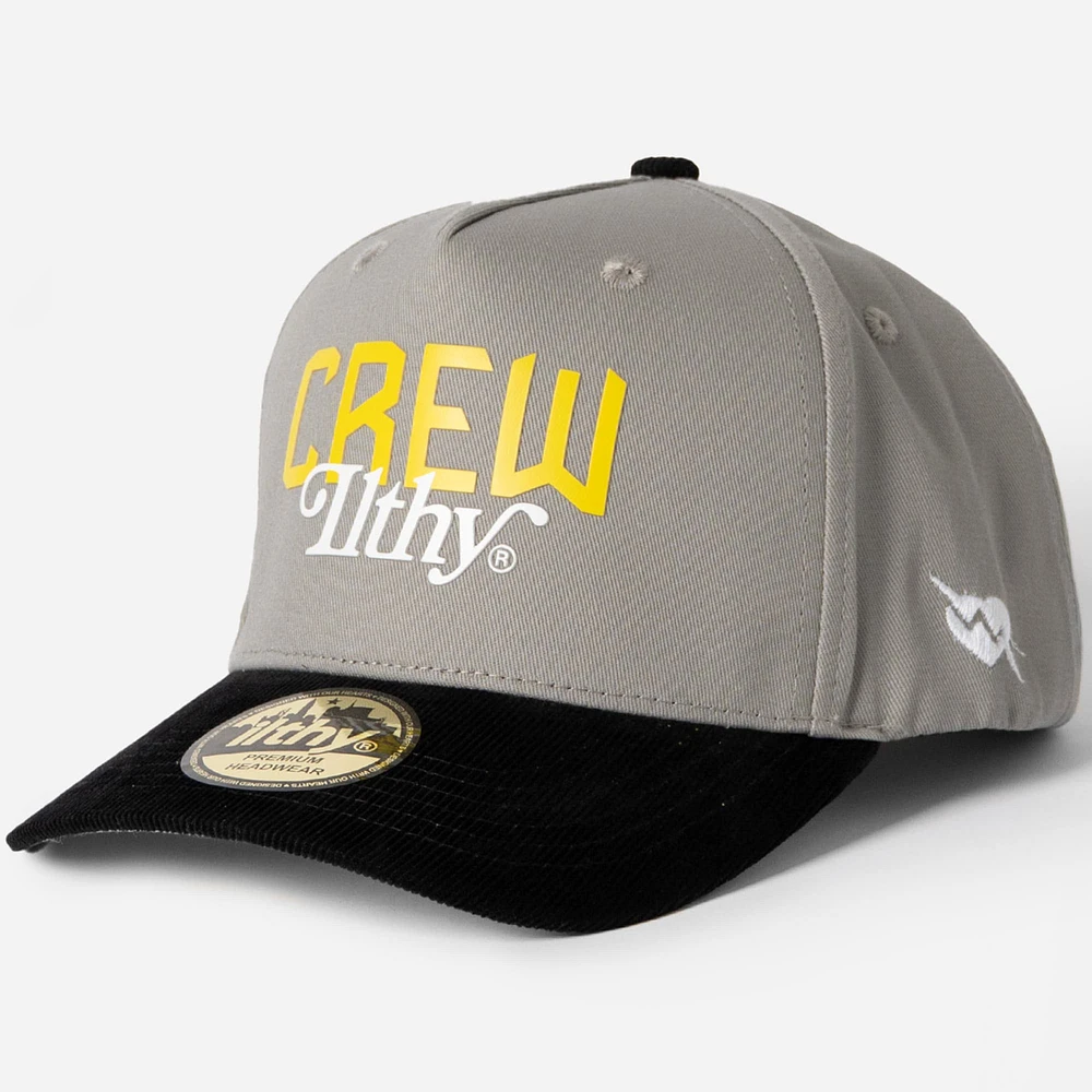 Unisex Gray ILTHY x Columbus Crew Premium Snapback Hat