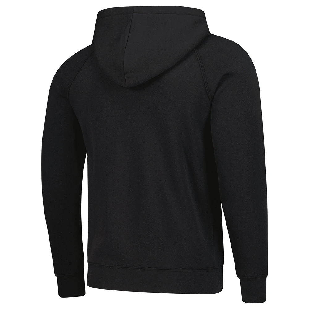 Unisex Sportiqe Black Columbus Crew Olsen Logo Tri-Blend Pullover Hoodie