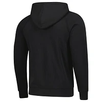Unisex Sportiqe Black Columbus Crew Olsen Logo Tri-Blend Pullover Hoodie