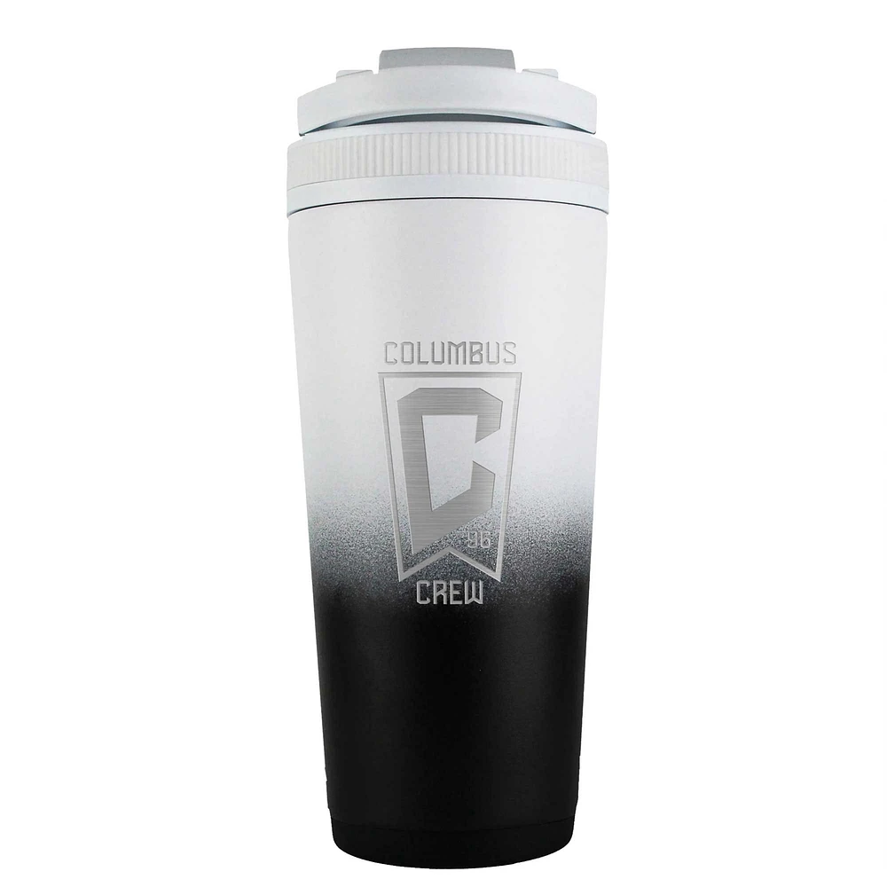 WinCraft Columbus Crew 26oz. Ombre Stainless Steel Ice Shaker Blender Bottle