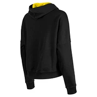 Sweat à capuche noir Columbus Crew Throwback pour femme 5th & Ocean by New Era